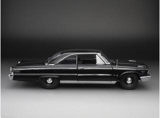 Ford Galaxie 500XL Hardtop 1963  semi-gloss black SunStar 1475 Metallmodell 1:18